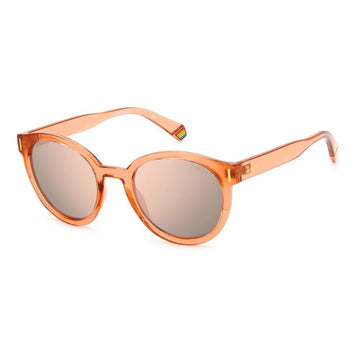 Polaroid Orange Plastic Sunglasses