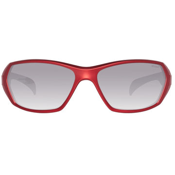 Polaroid Red Acetate Sunglasses