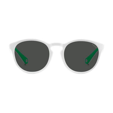 Polaroid White Resin Sunglasses