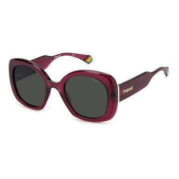 Polaroid Purple Resin Sunglasses