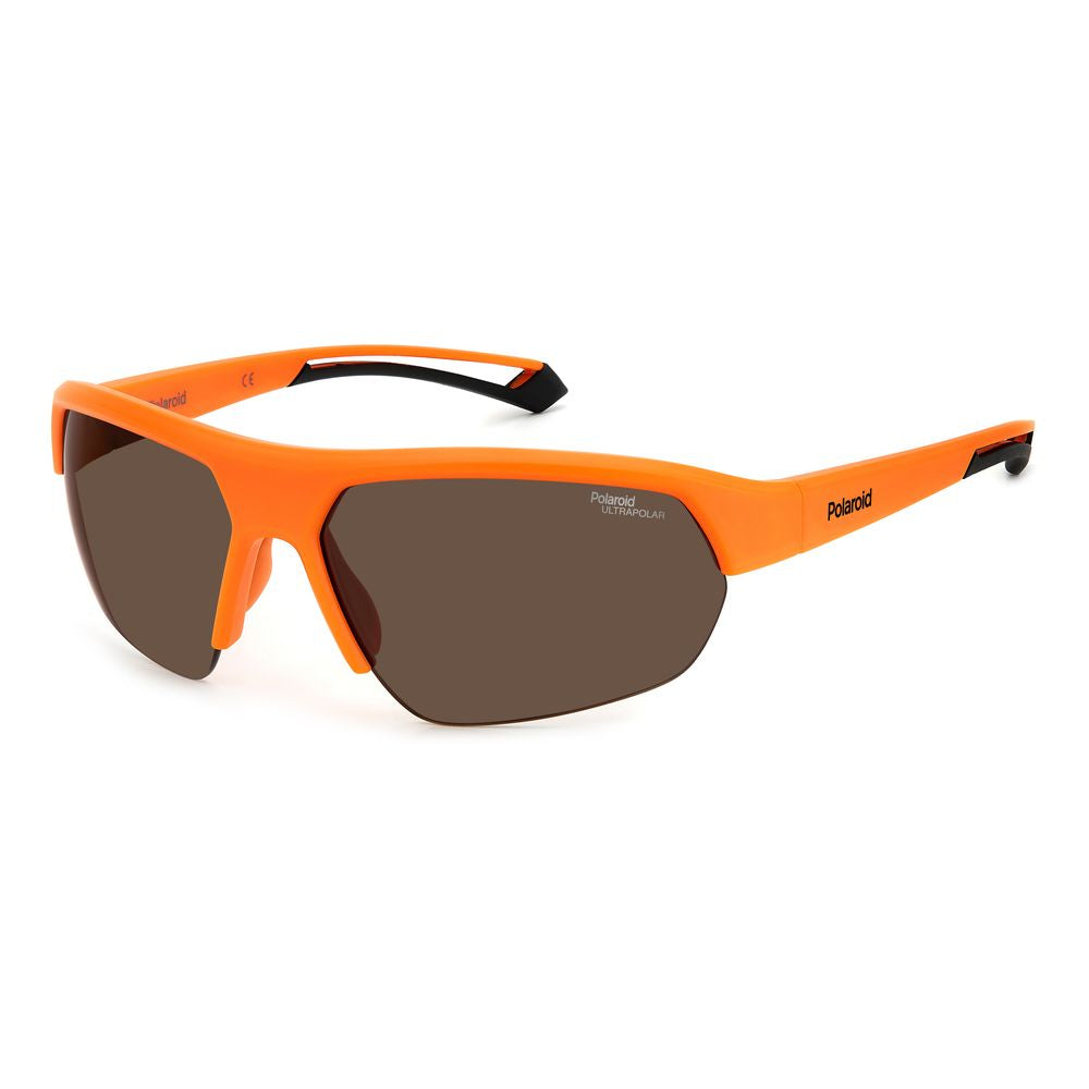 Polaroid Orange Resin Sunglasses