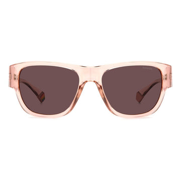 Polaroid Pink Resin Sunglasses