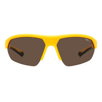 Polaroid Yellow Resin Sunglasses