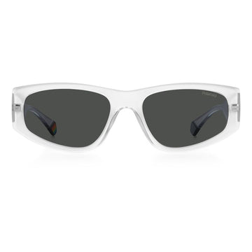 Polaroid Transparent Plastic Sunglasses