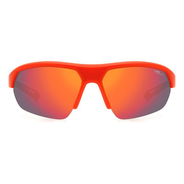 Polaroid Red Resin Sunglasses