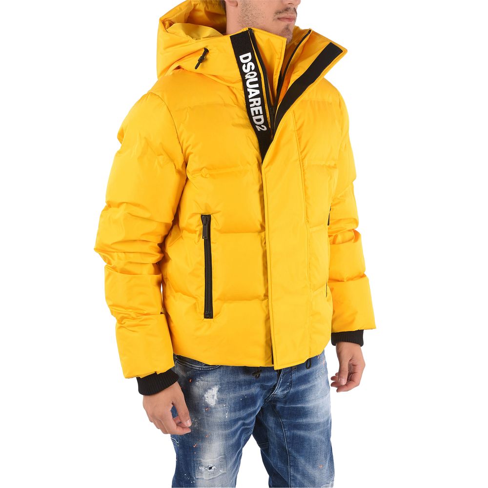 Dsquared² Yellow Nylon Men's Jacket