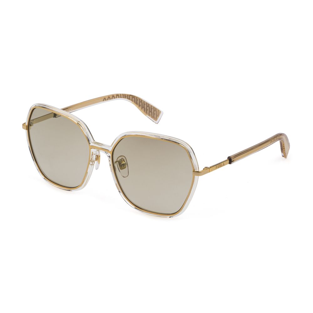 Furla Gold Metal Sunglasses