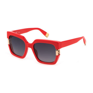 Furla Orange Acetate Sunglasses