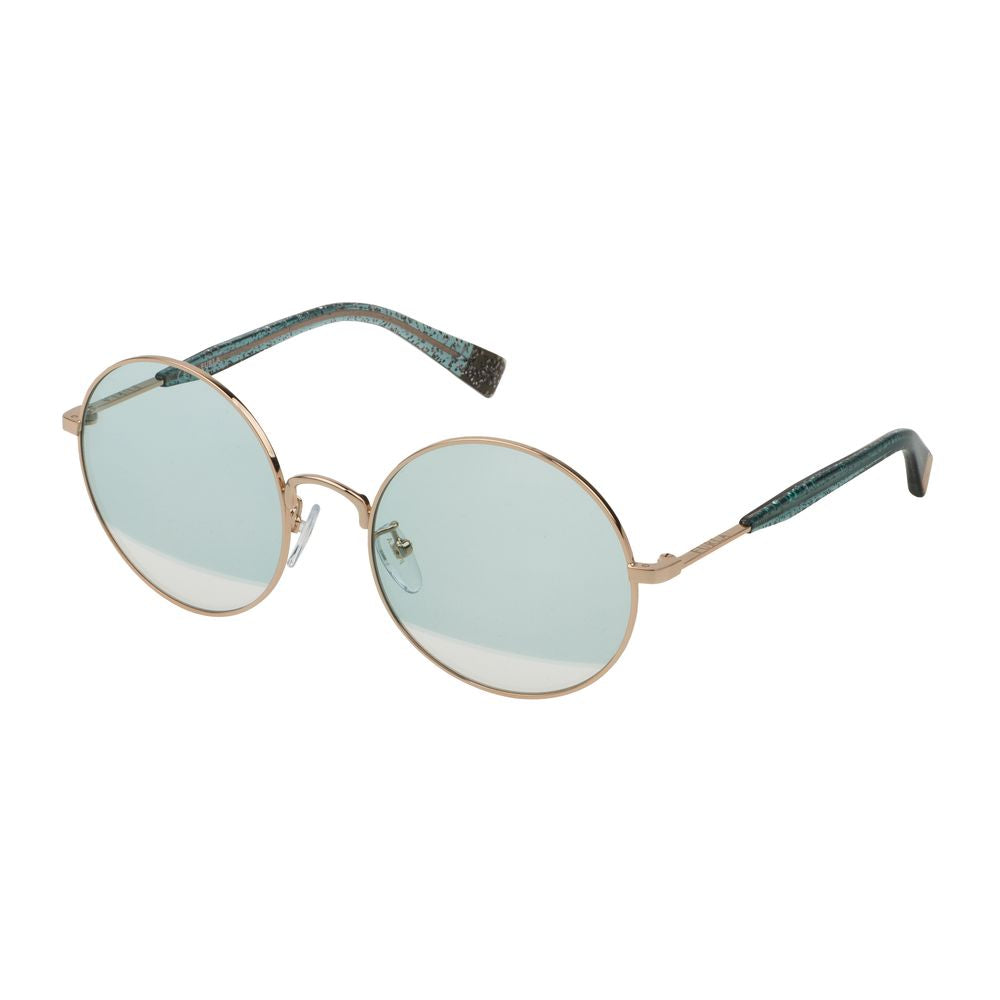 Furla Rose Gold Metal Sunglasses