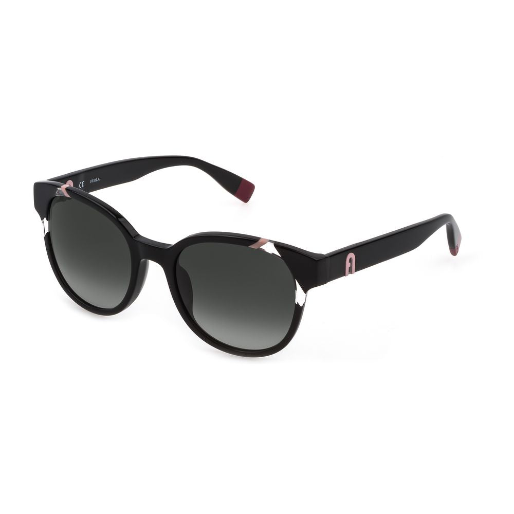 Furla Black Plastic Sunglasses