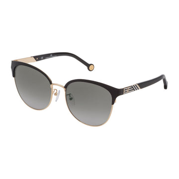 Carolina Herrera Pink Metal Sunglasses