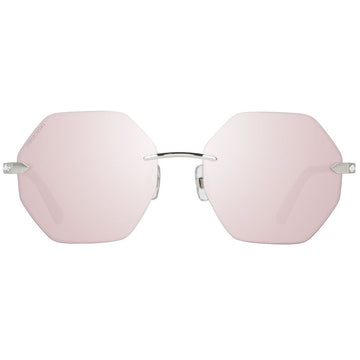 Swarovski Silver Metal Sunglasses