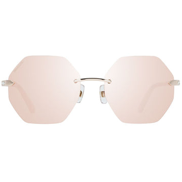 Swarovski Gold Metal Sunglasses