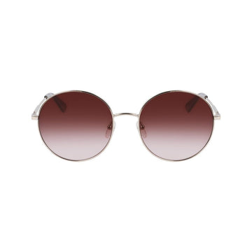 Longchamp Gold Metal Sunglasses