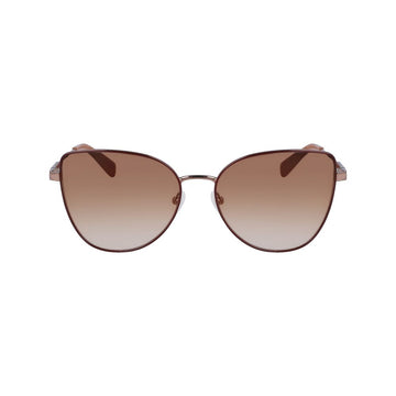 Longchamp Gold Metal Sunglasses