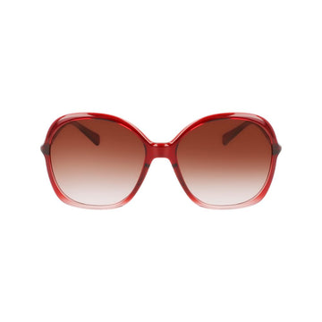 Longchamp Red Bio Injected Sunglasses