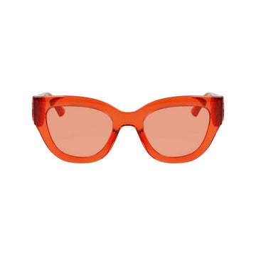 Longchamp Orange Injected Sunglasses