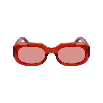 Longchamp Orange Injected Sunglasses