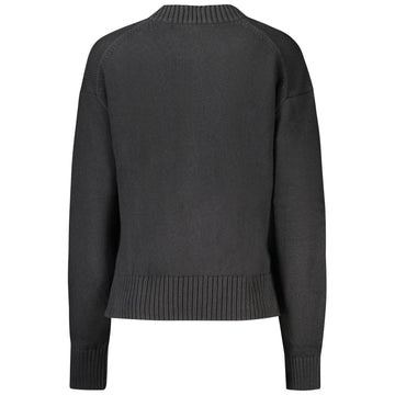 Calvin Klein Black Cotton Women Sweater