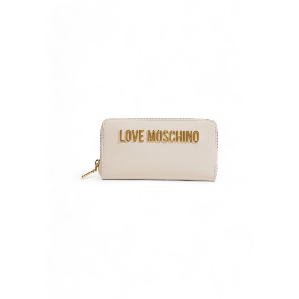 Love Moschino Beige Polyethylene Wallet