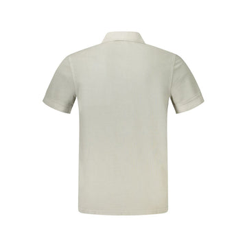 Hugo Boss Gray Cotton Men Polo Shirt