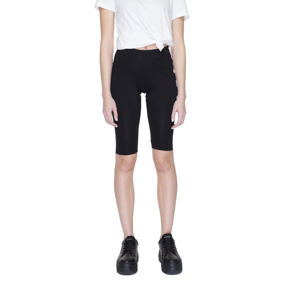 Icon Black Cotton Short