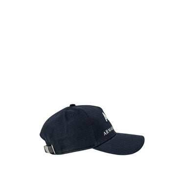 Armani Exchange Blue Cotton Hats & Cap