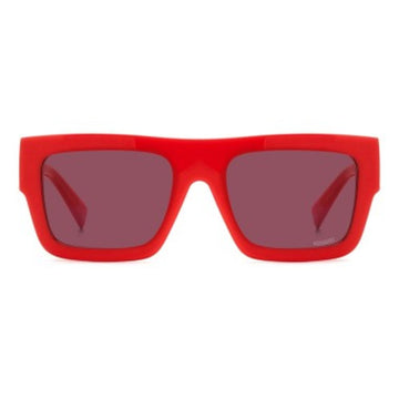 Missoni Red Plastic Sunglasses