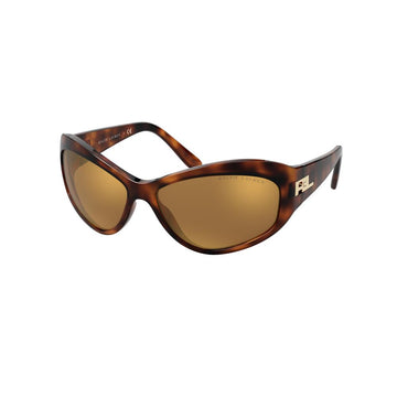 Ralph Lauren Brown Resin Sunglasses