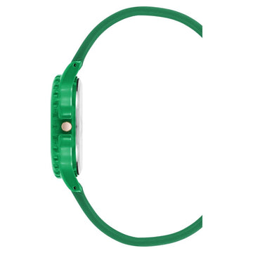 Juicy Couture Green Silicone Watch