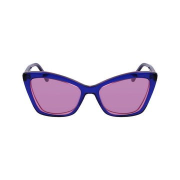 Karl Lagerfeld Blue Acetate Sunglasses