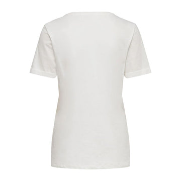 Only White Cotton Tops & T-Shirt