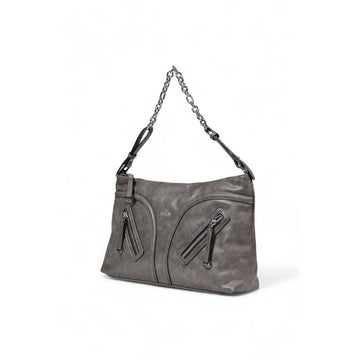 Replay Gray Polyester Handbag