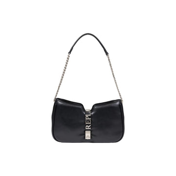 Replay Black Polyester Handbag