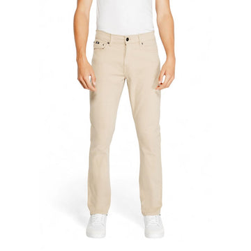 Gas Beige Cotton Jeans & Pant