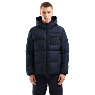 Refrigiwear Blue Nylon Men Jacket