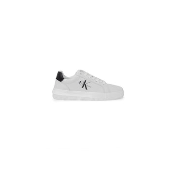 Calvin Klein Jeans Black And White Leather Sneaker