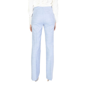 Sandro Ferrone Blue Viscose Jeans & Pant