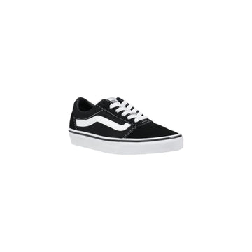 Vans Black And White Suede Leather Sneaker