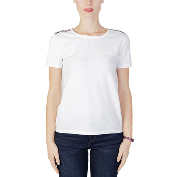 Moschino White Cotton Tops & T-Shirt