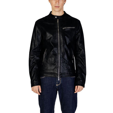 Gianni Lupo Black Cotton Jacket