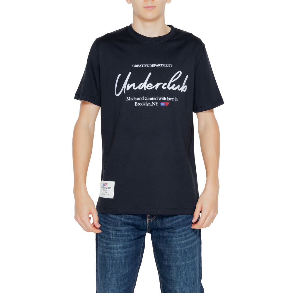 Underclub Black Cotton T-Shirt