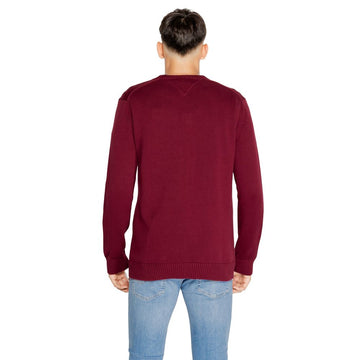 Tommy Hilfiger Jeans Bordeaux Cotton Cotton Sweater