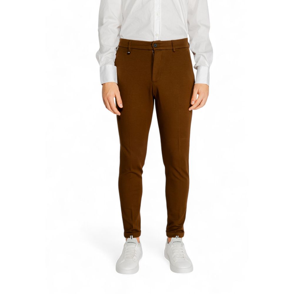 Antony Morato Brown Viscose Jeans & Pant