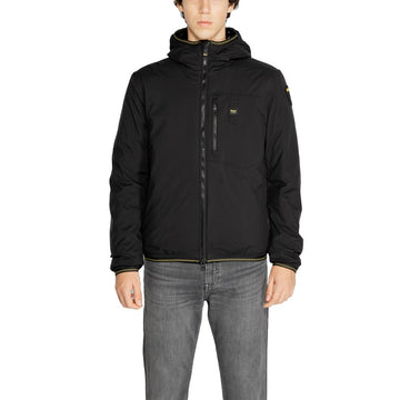 Blauer Black Polyester Jacket