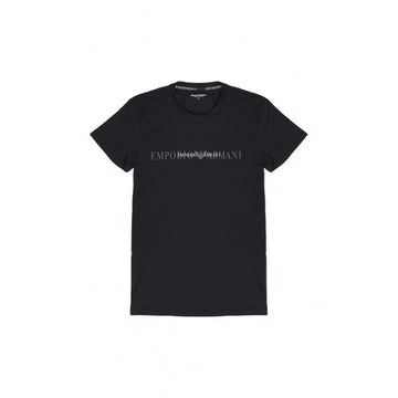 Emporio Armani Underwear Black Cotton T-Shirt