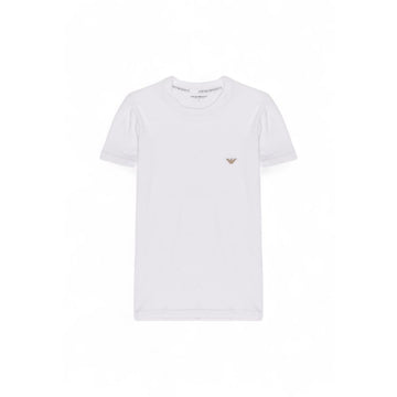 Emporio Armani Underwear White Cotton T-Shirt