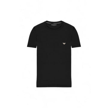 Emporio Armani Underwear Black Cotton T-Shirt