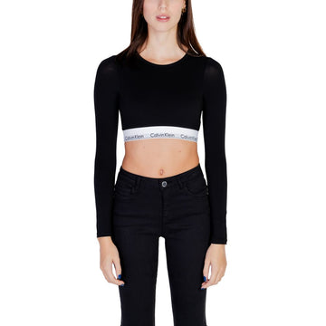 Calvin Klein Underwear Black Polyester Tops & T-Shirt