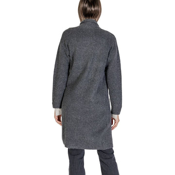 Morgan De Toi Gray Polyester Cardigan